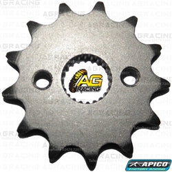 Apico Steel Front Sprocket 420 Pitch For Honda XR 50R 2004-2017