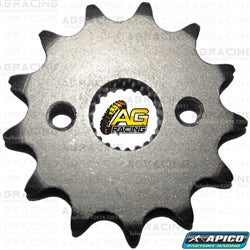 Apico Steel Front Sprocket 420 Pitch For Honda CR 80R 1986-2007