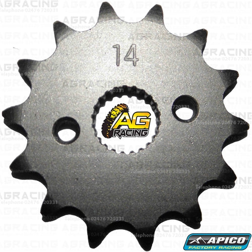 Apico Steel Front Sprocket 420 Pitch For Honda CRF 50F 2004-2017