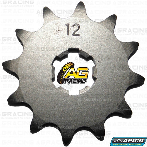 Apico Steel Front Sprocket 520 Pitch For Kawasaki KX 125 1994-1995