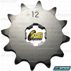 Apico Steel Front Sprocket 520 Pitch For Kawasaki KX 125 1998-2002