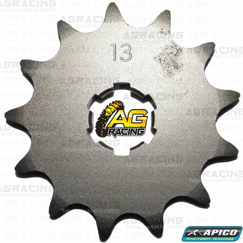 Apico Steel Front Sprocket 520 Pitch For Kawasaki KX 125 1994-1995