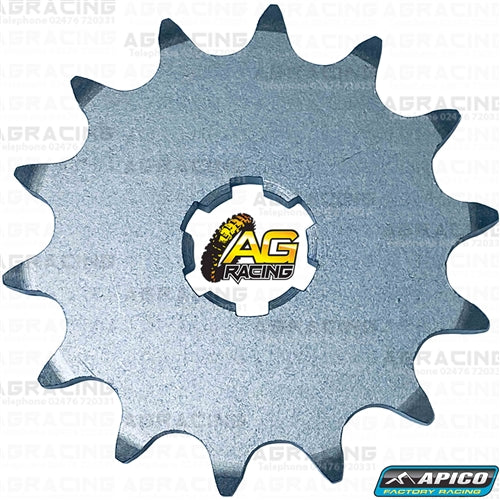 Apico Steel Front Sprocket 520 Pitch For Kawasaki KX 125 1994-1995