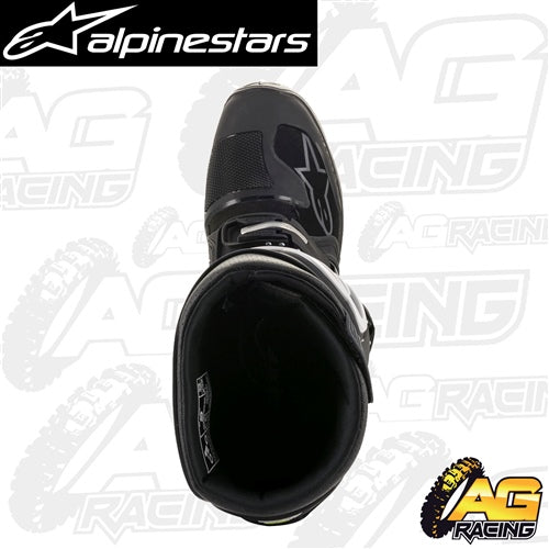 Alpinestars Tech 7 Enduro Boots Drystar Black Grey Waterproof Grip Sole