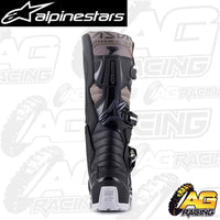 Alpinestars Tech 7 Enduro Boots Drystar Black Grey Gold Waterproof Grip Sole