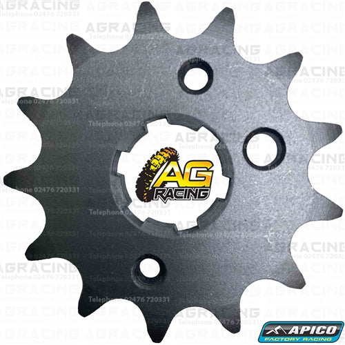 Apico Steel Front Sprocket 520 Pitch For Kawasaki KXF 250 A1 A2 Tecate 1987-1988
