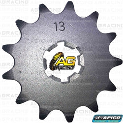 Apico Steel Front Sprocket 420 Pitch For Kawasaki KX 65 2000-2018