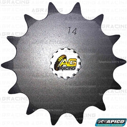 Apico Steel Front Sprocket 520 Pitch For Yamaha XVS 125 Drag Star 520 Chain Conversion 2000-2004