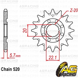 Apico Steel Front Sprocket 520 Pitch For Yamaha YZ 250F YZF 250 2001-2020