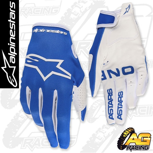 Alpinestars 2023 Radar UCLA Blue White Kids Gloves