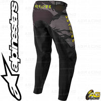 Alpinestars  Racer Tactical Black Gray Grey Camo Yellow Fluo Pants Trousers