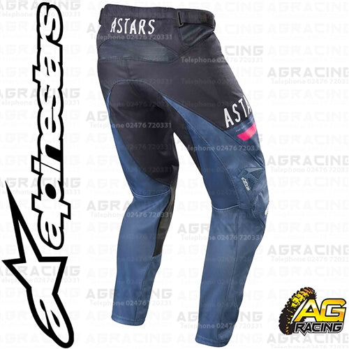 Alpinestars Racer Flagship Indigo Dark Navy Pink Fluo Pants Trousers
