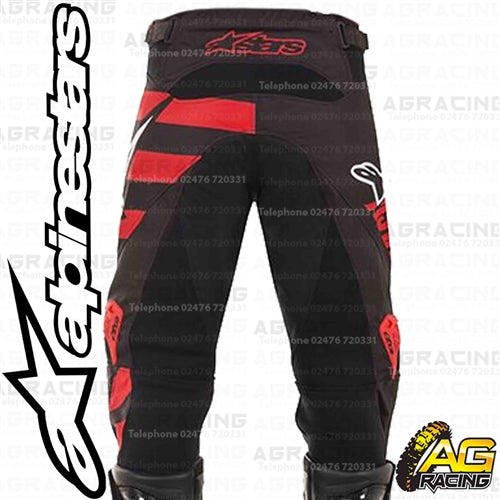 Alpinestars Racer Braap Black Red White Pants Trousers