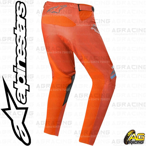 Alpinestars  Racer Braap Dark Grey Orange Fluo Pants Trousers