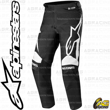 Alpinestars Racer Supermatic Black White Race Jersey