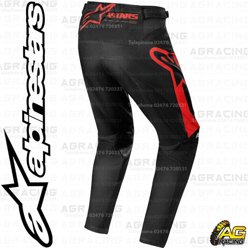 Alpinestars Racer Supermatic Black Bright Red Race Pants
