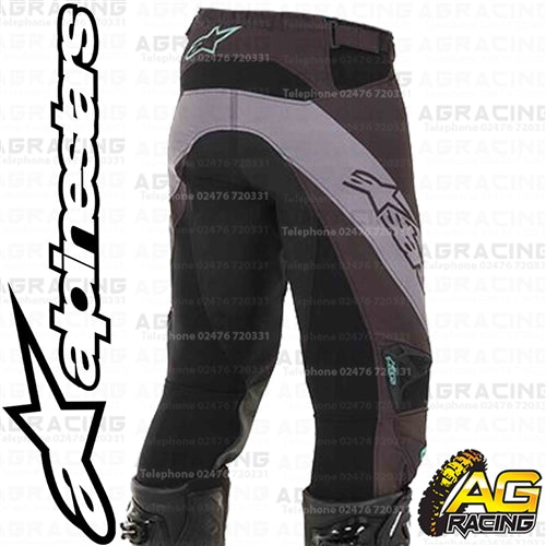 Alpinestars Racer Tech Compass Black Mid Grey Teal Pants Trousers