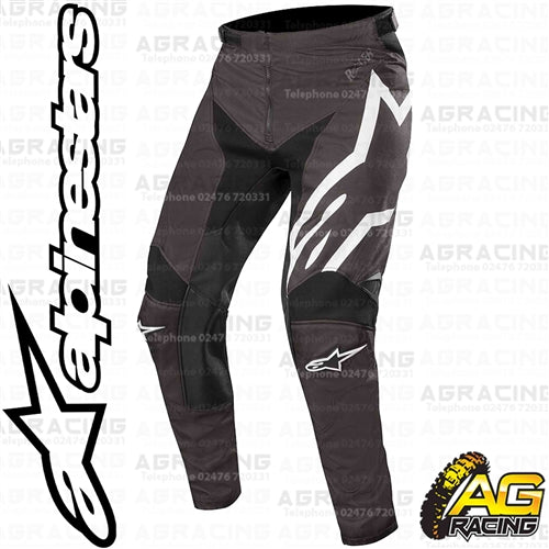 Alpinestars Racer Graphite Black Anthracite Youth Children's Pants Trousers