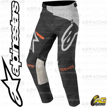 Alpinestars Racer Compass Light Grey Black Pants Youth Children's Trousers