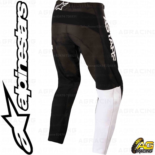 Alpinestars Racer Chaser Black White Pants Youth Children's Trousers