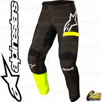 Alpinestars  Racer Chaser Black Yellow Fluo Pants Youth Children's Trousers