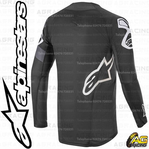 Alpinestars Techstar Graphite Black Anthracite Race Jersey Shirt
