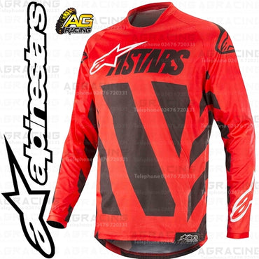 Alpinestars Racer Braap Black Red White Race Jersey