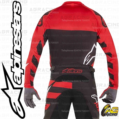 Alpinestars Racer Braap Black Red White Race Jersey