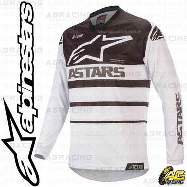 Alpinestars Racer Supermatic White Black Race Jersey