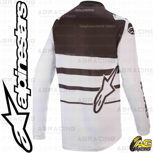Alpinestars Racer Supermatic White Black Race Jersey
