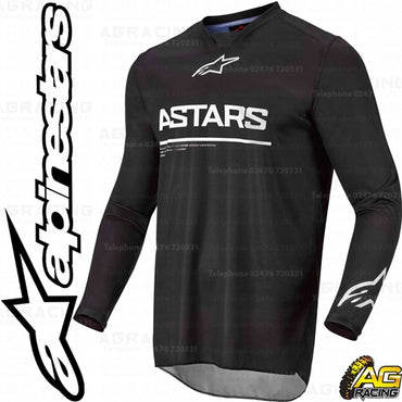 Alpinestars Racer Graphite Black Race Jersey