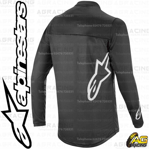 Alpinestars Racer Graphite Black Dark Grey Race Jersey