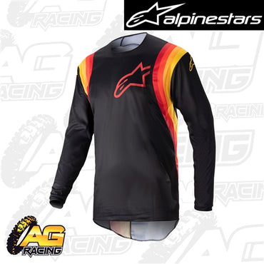 Alpinestars 2023 Fluid Corsa Black Race Jersey