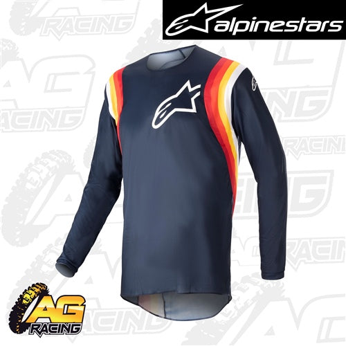 Alpinestars 2023 Fluid Corsa Night Navy Race Jersey