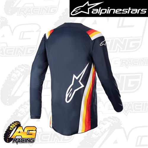 Alpinestars 2023 Fluid Corsa Night Navy Race Jersey