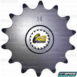 Apico Steel Front Sprocket 520 Pitch For Suzuki RMZ 250 2007-2009