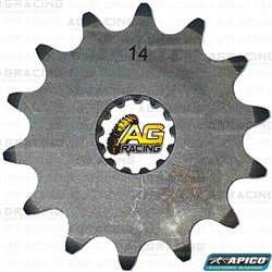 Apico Steel Front Sprocket 520 Pitch For Kawasaki KLX 400 B1 (KLX400 R) 2003