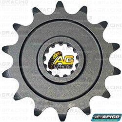 Apico Steel Front Sprocket 520 Pitch For Kawasaki KLX 400 B1 (KLX400 R) 2003