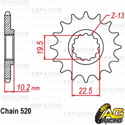 Apico Steel Front Sprocket 520 Pitch For Kawasaki KLX 400 B1 (KLX400 R) 2003