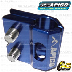 Apico Blue Brake Hose Line Clamp For Honda CRF 250R 2004-2017 Motocross Enduro