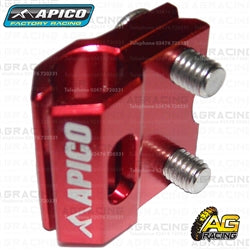 Apico Red Brake Hose Line Clamp For Honda CRF 150R 2007-2018 Motocross Enduro