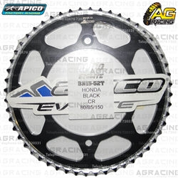 Apico Evolite Black Rear Sprocket 420 Pitch For Honda CRF 150R 2007-2018