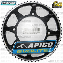 Apico Evolite Black Rear Sprocket 420 Pitch For Honda CR 85R 2002-2007