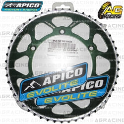 Apico Evolite Green Rear Sprocket 520 Pitch For Kawasaki KLX 450R 2008-2018
