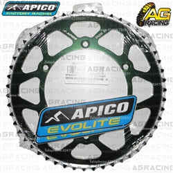 Apico Evolite Green Rear Sprocket 520 Pitch For Kawasaki KX 450F 2006-2018