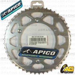 Apico Evolite Silver Rear Sprocket 520 Pitch For Kawasaki KLX 450R 2008-2018