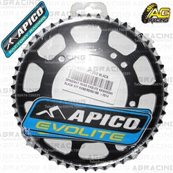 Apico Evolite Black Rear Sprocket 420 Pitch For Kawasaki KX 85 2001-2018