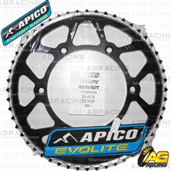 Apico Evolite Black Rear Sprocket 520 Pitch For Yamaha WR 400F 1998-1999
