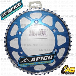 Apico Evolite Blue Rear Sprocket 520 Pitch For Yamaha YZ 250 1999-2018