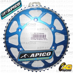 Apico Evolite Blue Rear Sprocket 520 Pitch For Yamaha YZ 250 1999-2018